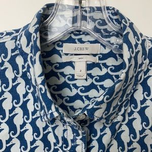 J crew “boy” shirt